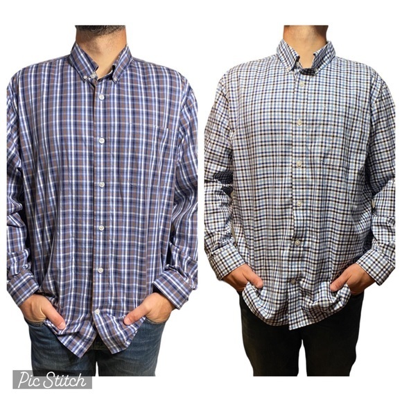 Duluth Trading mens button up size 2XL‎ set of 2 - Picture 1 of 12
